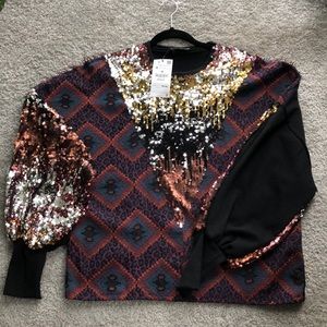 Sequin Sweatshirt